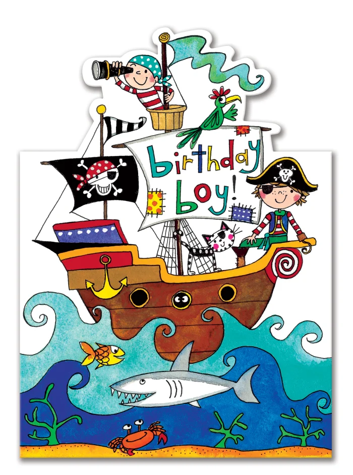 Birthday Boy and Pirate Ship (JEL5), prianie