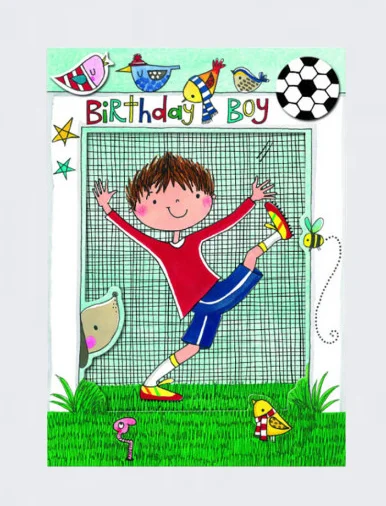Birthday Boy Football (WON4), prianie