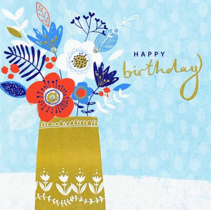 Birthday Vase (IND7), prianie