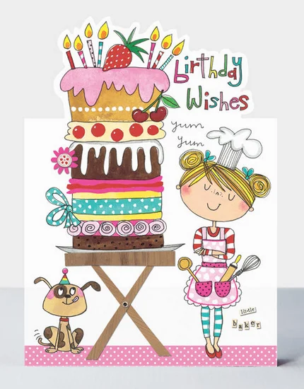 Birthday Wishes Little Baker (JEL46), prianie