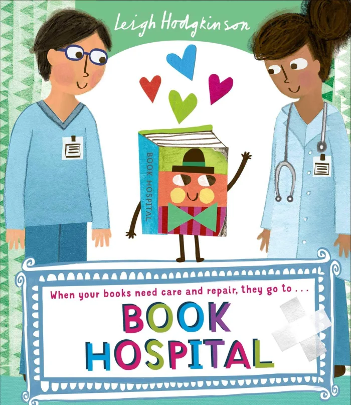 Book Hospital, anglická kniha