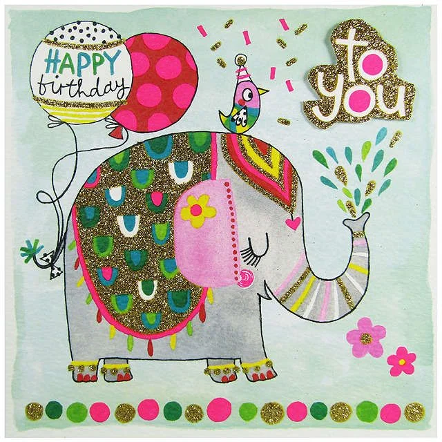 Elephant Birthday (SCRIB19), prianie