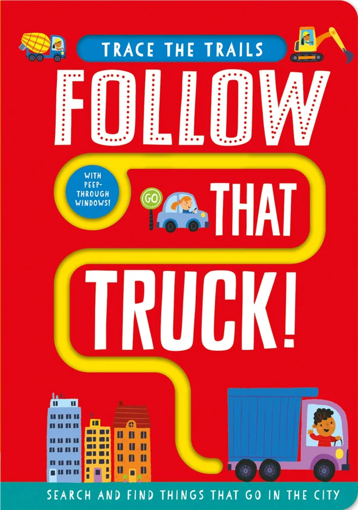 Follow That Truck!, anglická kniha - leporelo