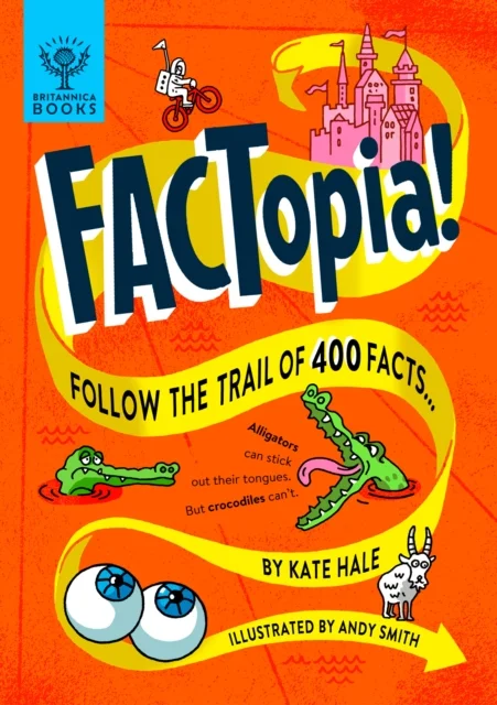 FACTopia! (Follow the Trail of 400 Facts), anglická kniha