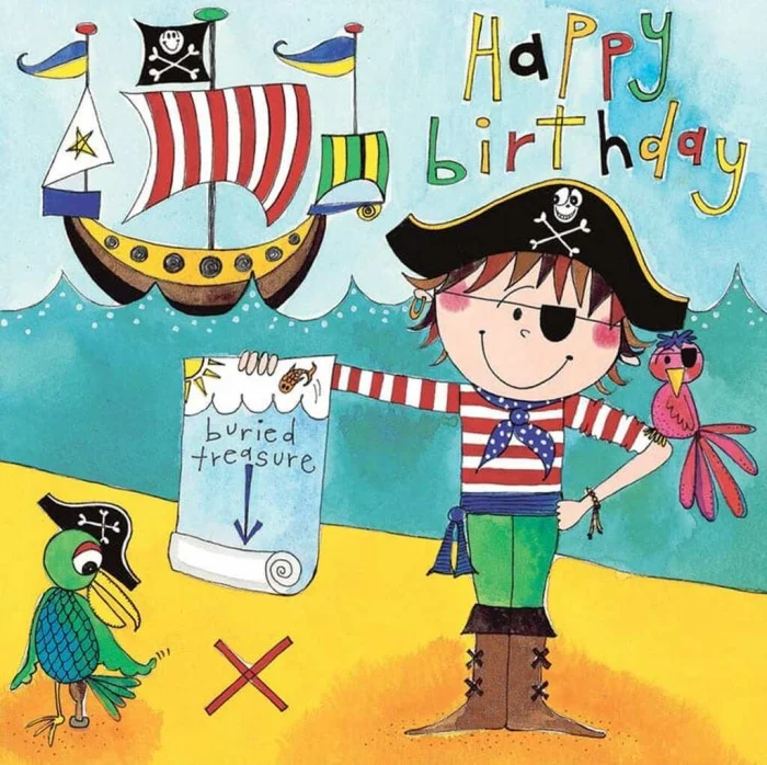 Happy Birthday Pirate (JIG6), prianie
