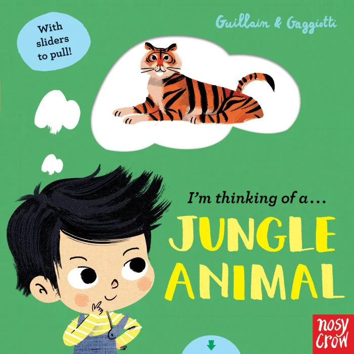 I'm Thinking of a Jungle Animal, anglická kniha - leporelo