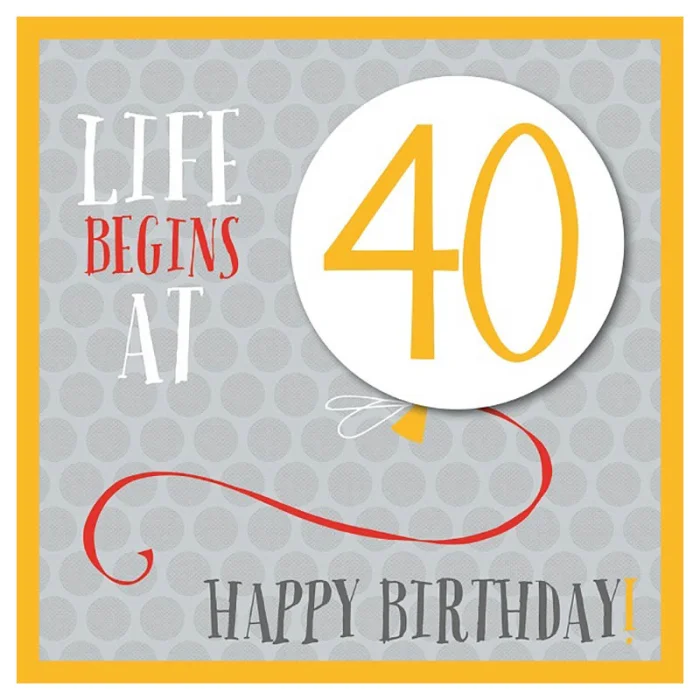 Life Begins at 40 (ATG8), prianie