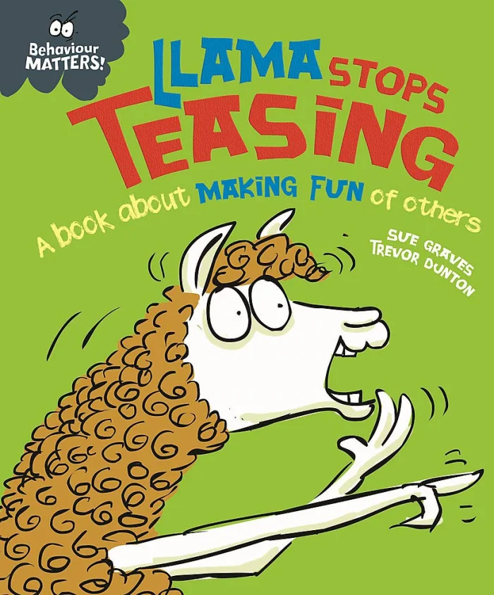 Llama Stops Teasing : A book about making fun of others, anglická kniha