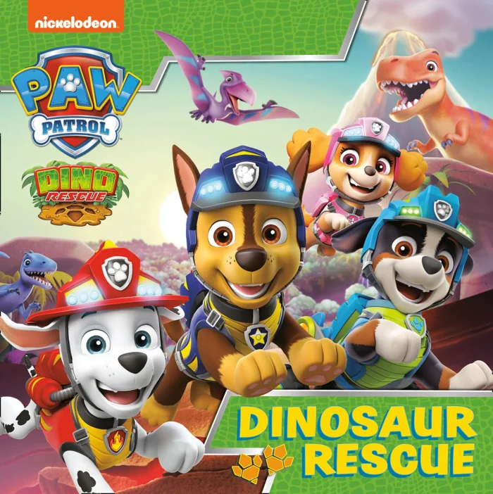 Dinosaur Rescue, anglická kniha