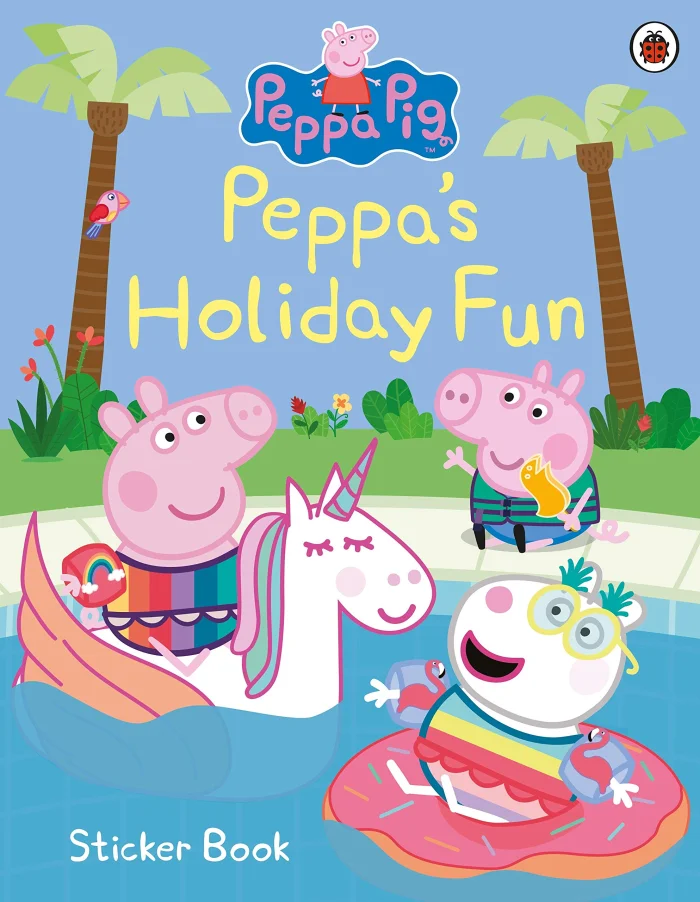 Peppa's Holiday Fun, nálepkový zošit