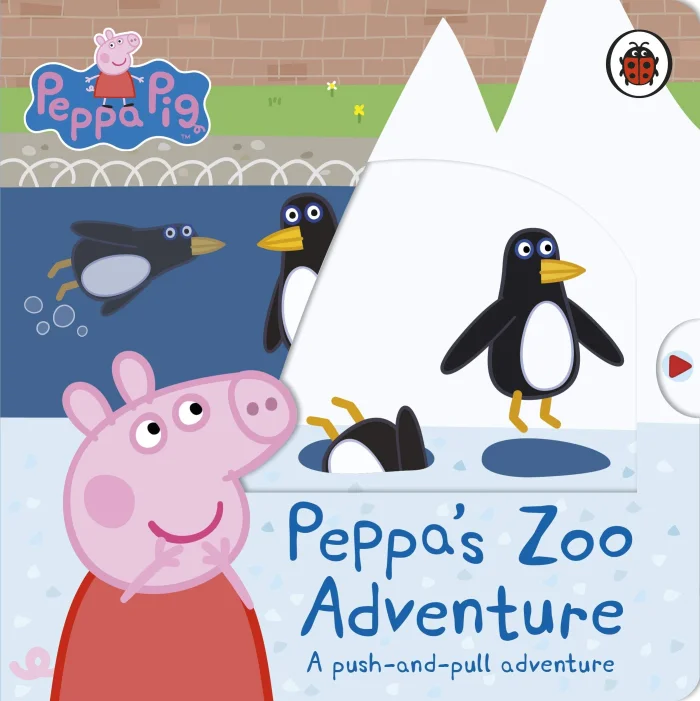 Peppa's Zoo Adventure, anglická kniha - leporelo