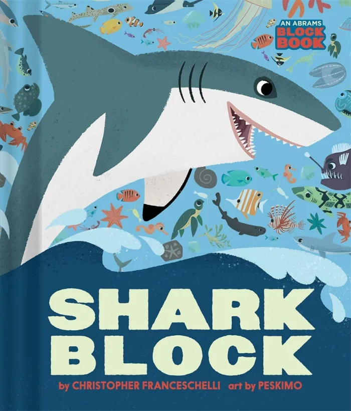 Sharkblock, anglická kniha - leporelo