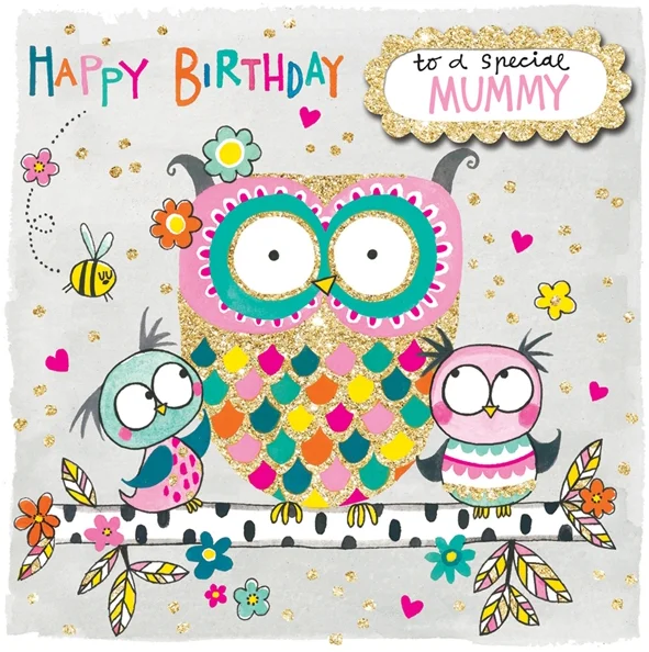 Happy Birthday To a Special Mummy (SCRIB35), prianie