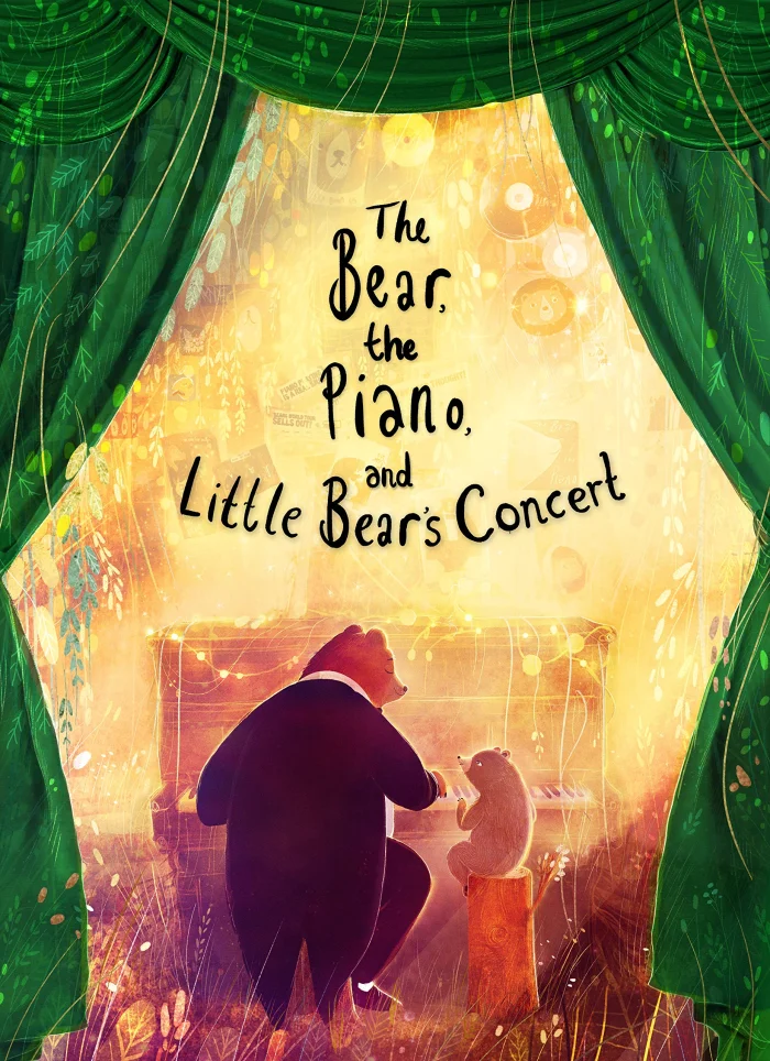 The Bear, the Piano and Little Bear's Concert (3), anglická kniha
