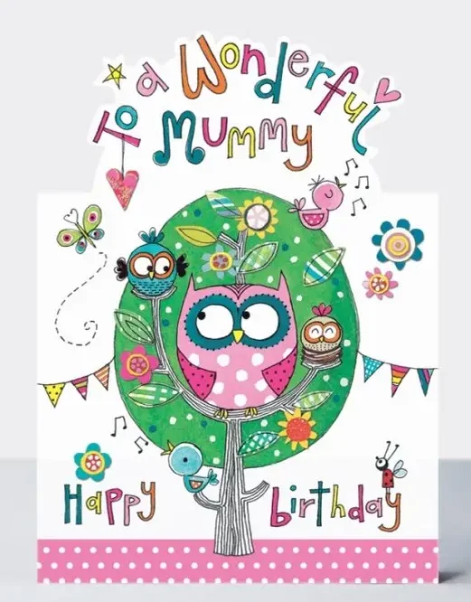 Happy Birthday To a Wonderful Mummy (JEL29), prianie