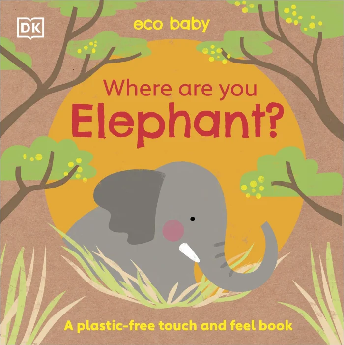 Where Are You Elephant?, anglická kniha - leporelo