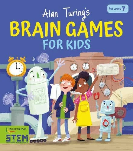 Alan Turing's Brain Games for Kids, anglická kniha