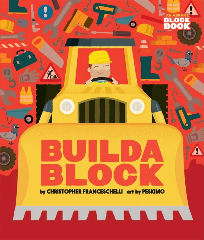 Buildablock, anglická kniha - leporelo