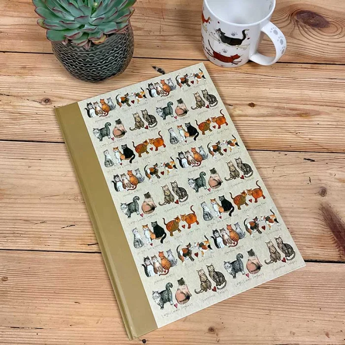 Charismatic Cats, zápisník A4