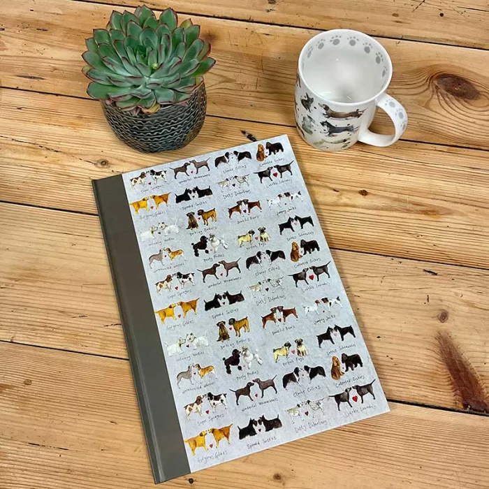 Delightful Dogs, zápisník A4