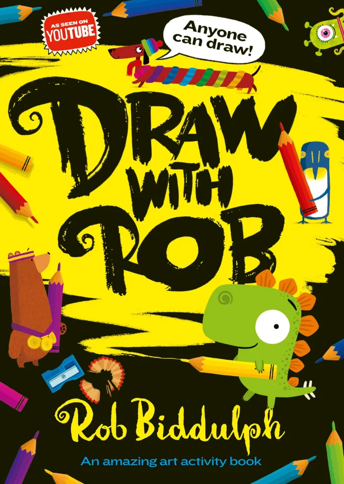 Draw With Rob, anglická kniha