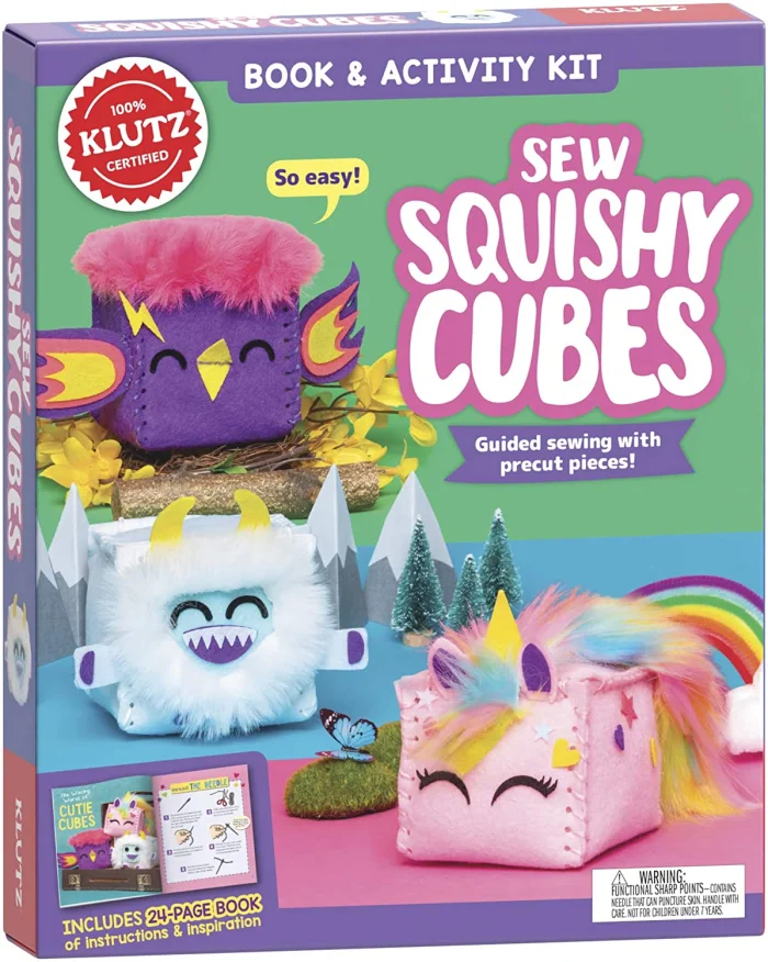 Easy-to-Sew Cutie Cubes, ručné práce