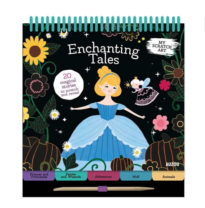 Enchanting Tales, obrázky na vyškrabávanie