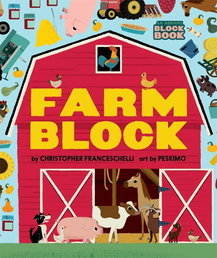 Farmblock, anglická kniha - leporelo