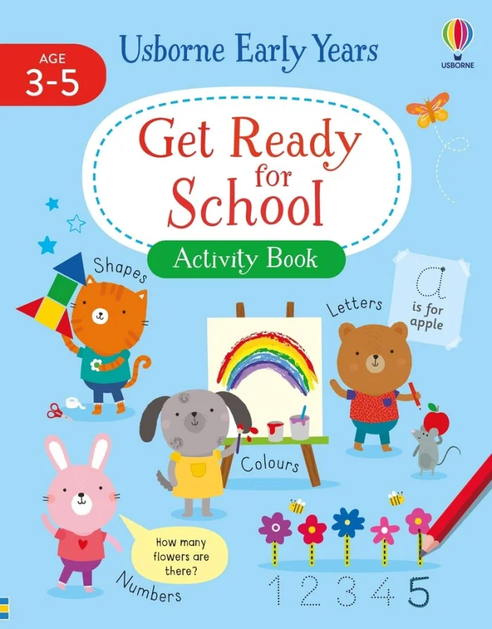 Get Ready for School Activity Book, zošit s úlohami