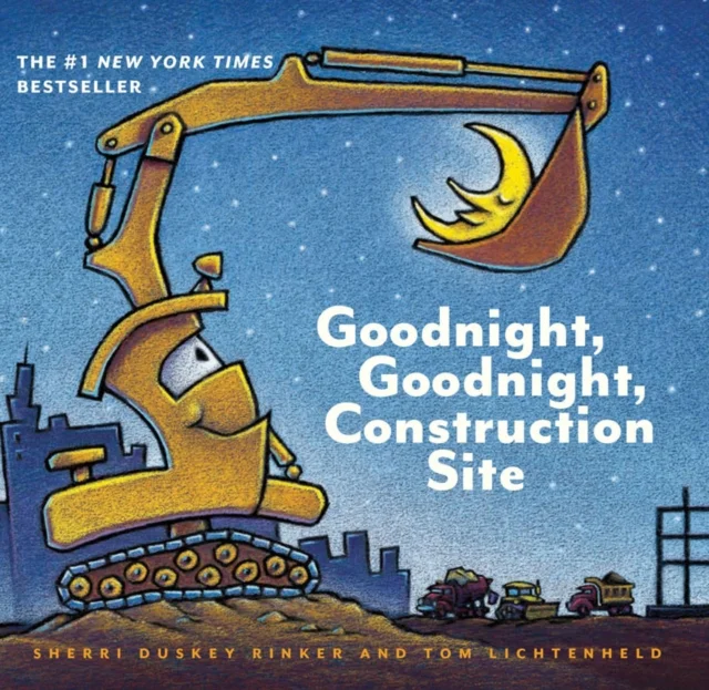 Goodnight, Goodnight Construction Site, anglická kniha - leporelo