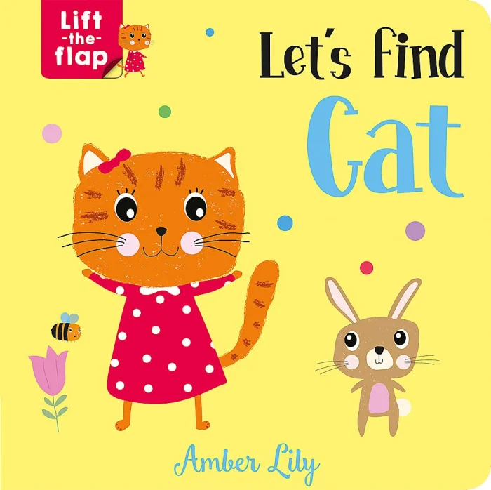 Let's Find Cat, anglická kniha - leporelo