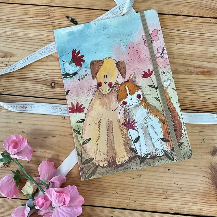 Love Dog & Cat Large Chunky Notebook A5 (LCN06), zápisník A5