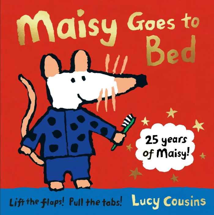 Maisy Goes to Bed, anglická kniha - leporelo