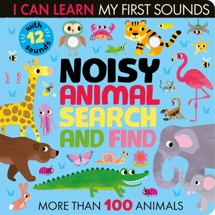 Noisy Animal Search and Find, leporelo so zvukmi