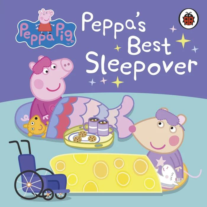 Peppa's Best Sleepover, anglická kniha - leporelo