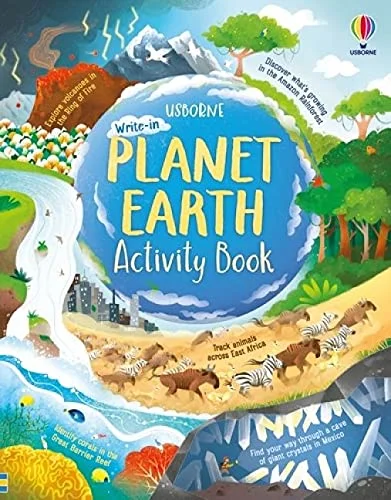 Planet Earth Activity Book, anglická kniha
