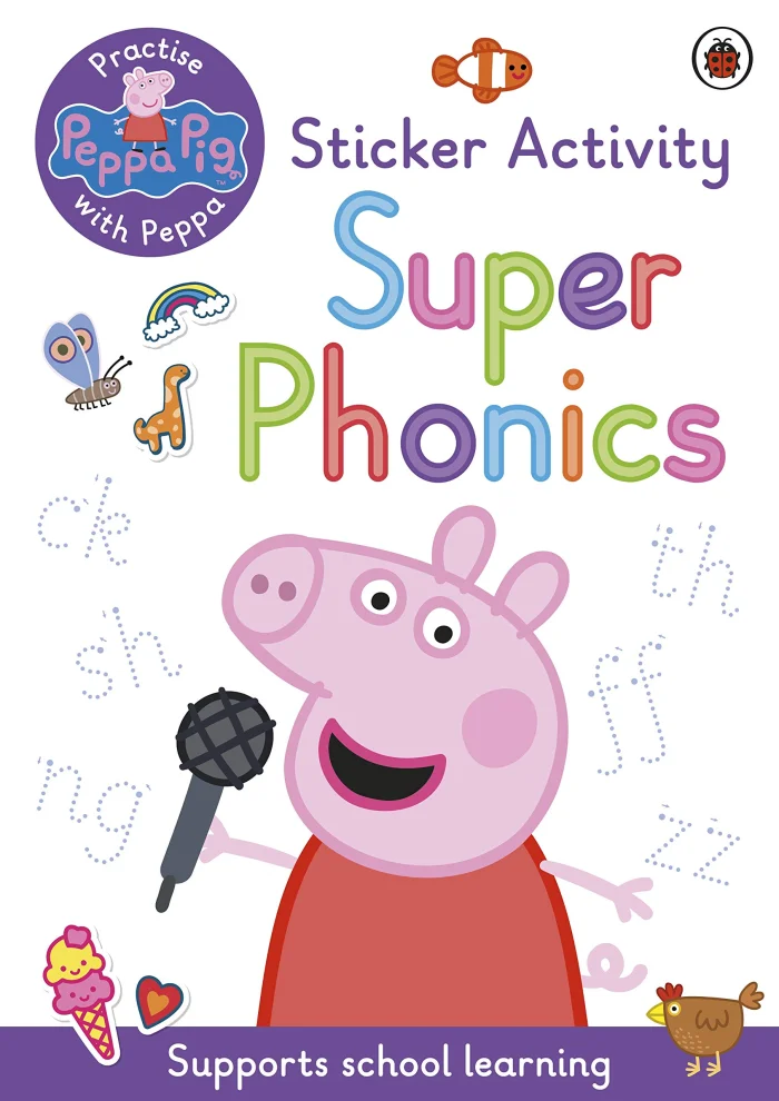 Practise with Peppa: Super Phonics, nálepkový zošit