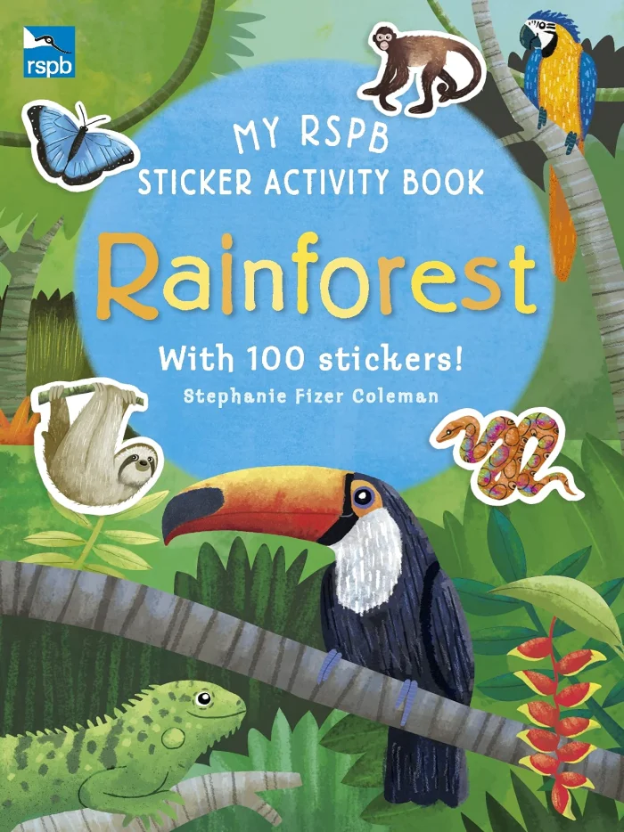 Rainforest, nálepkový zošit s aktivitami