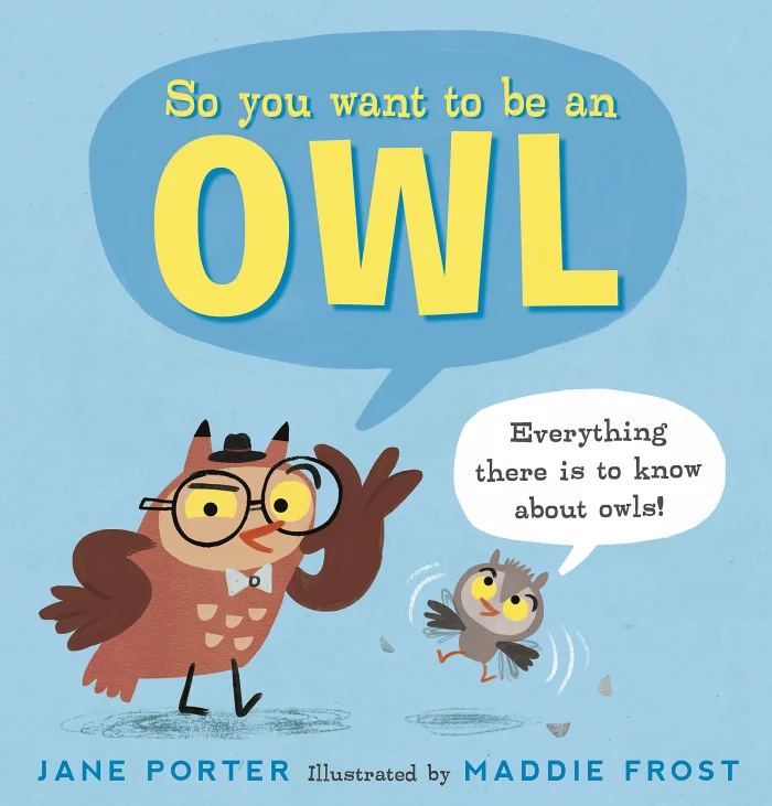 So You Want to Be an Owl, anglická kniha