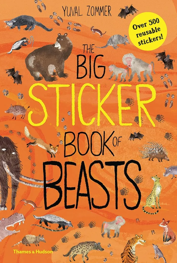 The Big Sticker Book of Beasts, nálepkový zošit s aktivitami