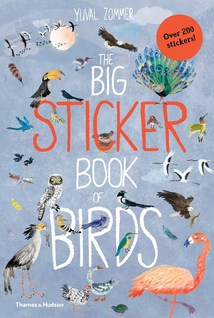 The Big Sticker Book of Birds, nálepkový zošit s aktivitami