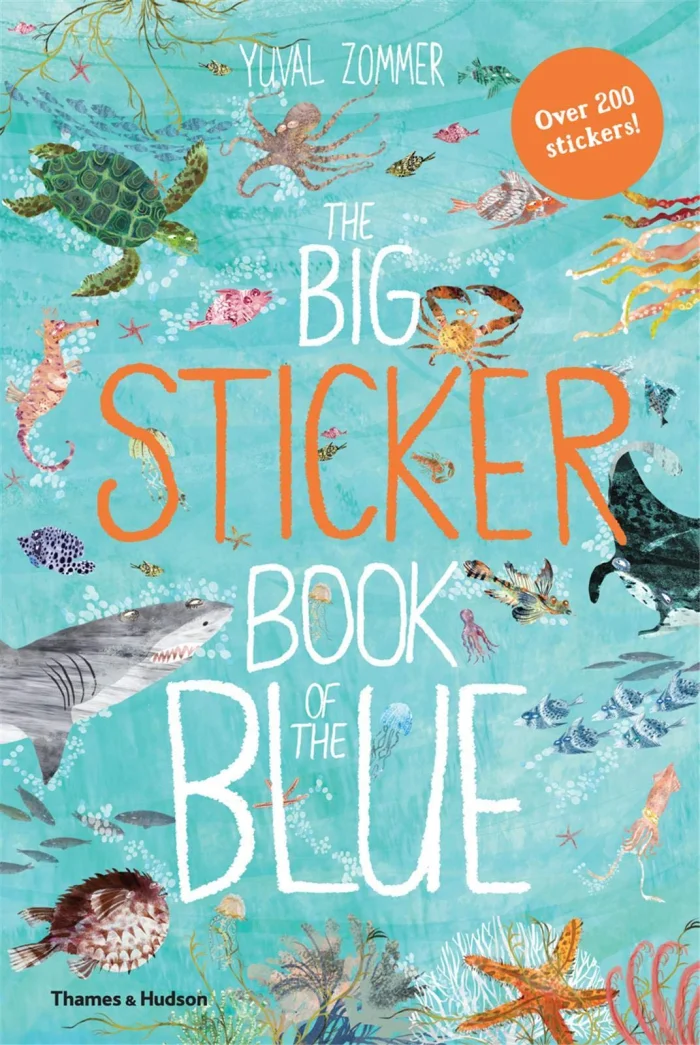 The Big Sticker Book of the Blue, nálepkový zošit s aktivitami