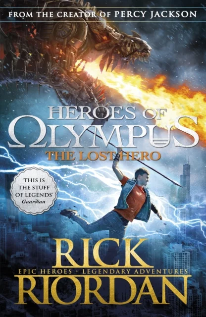 The Lost Hero (1), anglická kniha