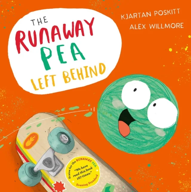 The Runaway Pea Left Behind, anglická kniha