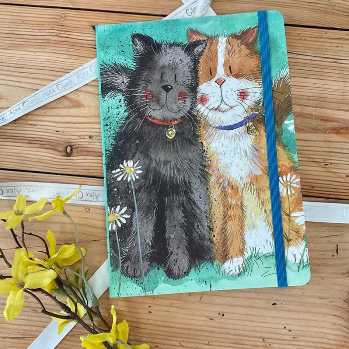 Toffee and Treacle Cat Large Chunky Notebook A5 (LCN13), zápisník A5