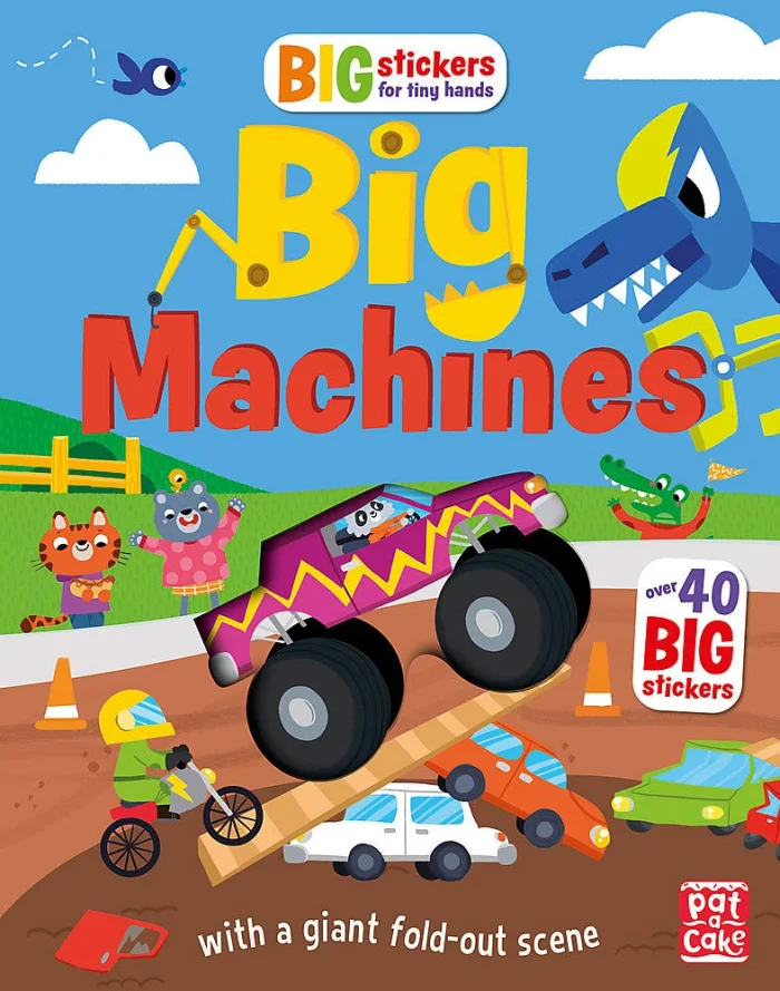 Big Machines, nálepkový zošit s aktivitami