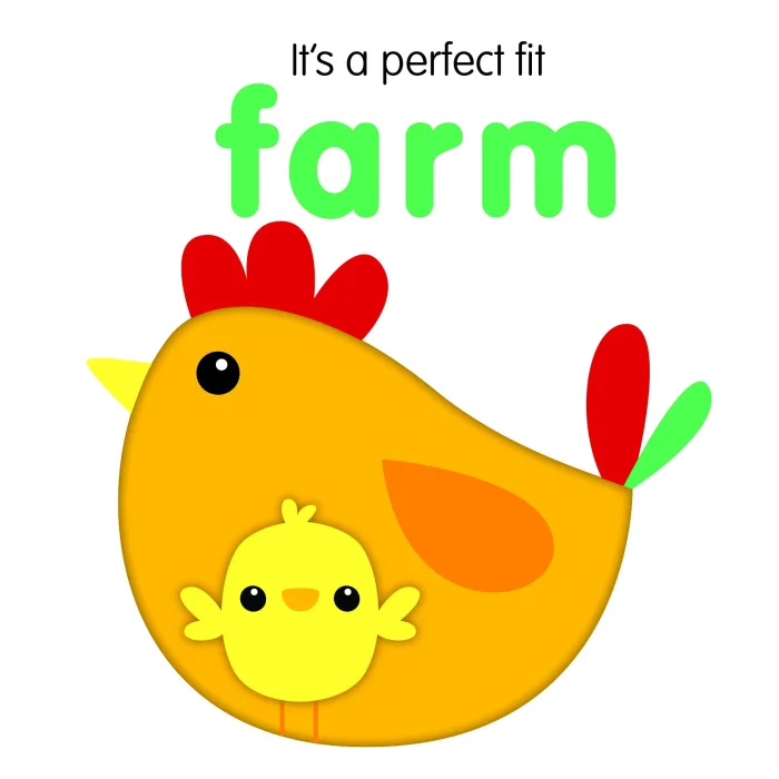 Farm, anglická kniha - leporelo