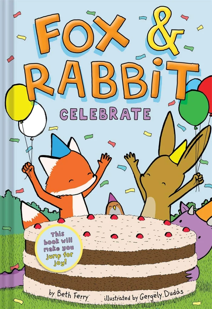 Fox & Rabbit Celebrate (3), anglická kniha - komiks