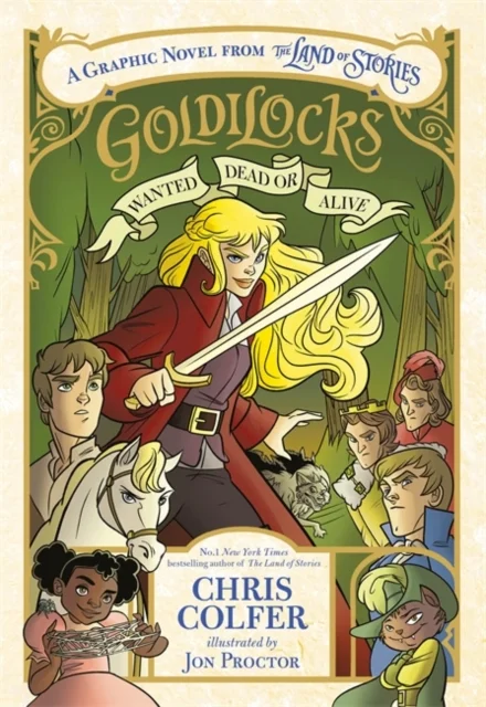 Goldilocks: Wanted Dead or Alive, anglická kniha - komiks