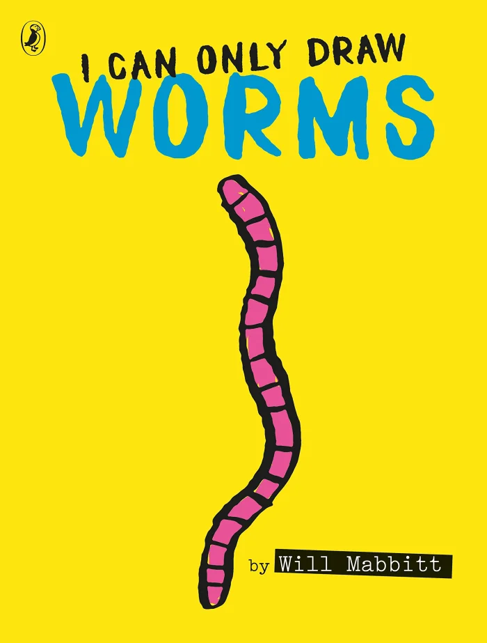I Can Only Draw Worms, anglická kniha